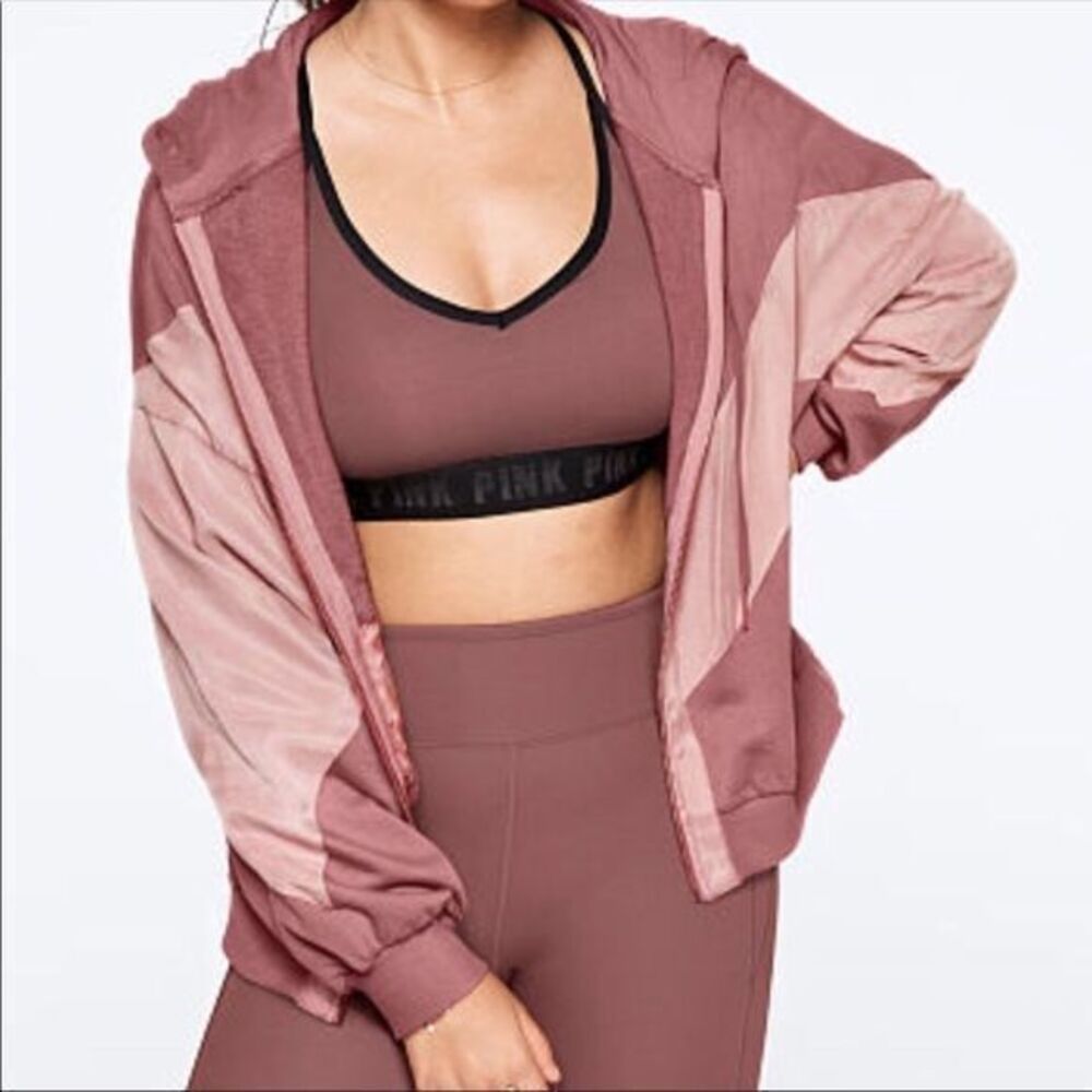 VS PINK Oversized Full Zip Jacket Medium
